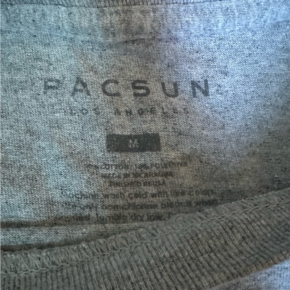 PacSun men’s long sleeve shirt- size M - Picture 4 of 4